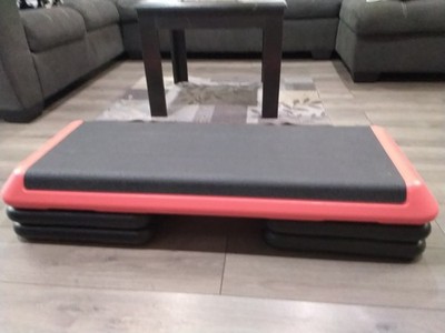 The Step Circuit Size Aerobic Platform, 29 x 14.5 x 6.25, Red 
