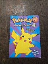 Vintage Pok mon Golden Books 1999 Sticker Series 1 Activity Book Y2k Pikachu