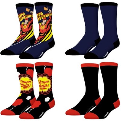 FREEGUN CHUPA CHUPS 2-Pack Socks Big Logo AOP Solid Unisex Socken 2er Pack Logo