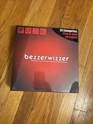 BEZZERWIZZER ~The Game of Trivia Tactics and Trickery~ NEW SEALED 2008 Mattel