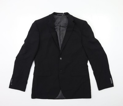 Anzugjacke Herren UK Größe 38 Taylor & Wright Regular Schwarz