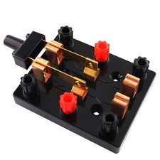 Double Pole Double Throw Electrical Switch, Knife Switch, Electricity Experim