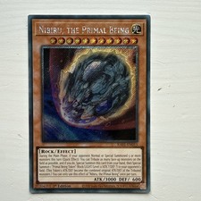 Nibiru, the Primal Being RA01-EN015 Platinum Secret Rare 1st Edition Mint Yugioh