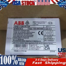 1pc ABB E16DU-6.3 Electronic Overload Relay 1.9-6.3 A 1SAX111001R1104