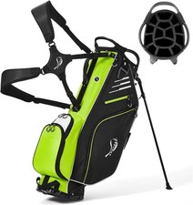 Golf Stand Bag 14 Way Top Dividers Full-Length with Stand 8 Pockets Cooler