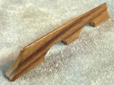 VERY OLD ROSEWOOD BRIDGE FOR 6 STRING BANJO