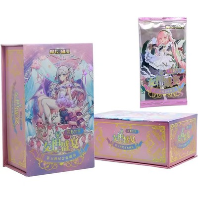 Goddess Feast 5 New Sealed Box Anime Waifu Cards Goddess Story