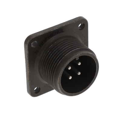 1Pc Amphenol Industrial Operations MS3102C14S-2PMIL-5015 MS/AC THREADED REC