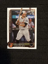 2025 Topps Update Series Baseball US274 Maverick Handley, Baltimore Orioles RC