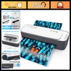 13-Inch Thermal Laminator Machine with 9 Laminating Sheets - A3 Portable Desktop
