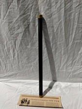 Vintage Cooperman Handcrafted 16” Black Acrylic Fife with Song Sheet 