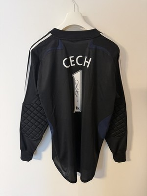 Petr Cech Signed Chelsea Football Club 2007/08 goalkeeper shirt