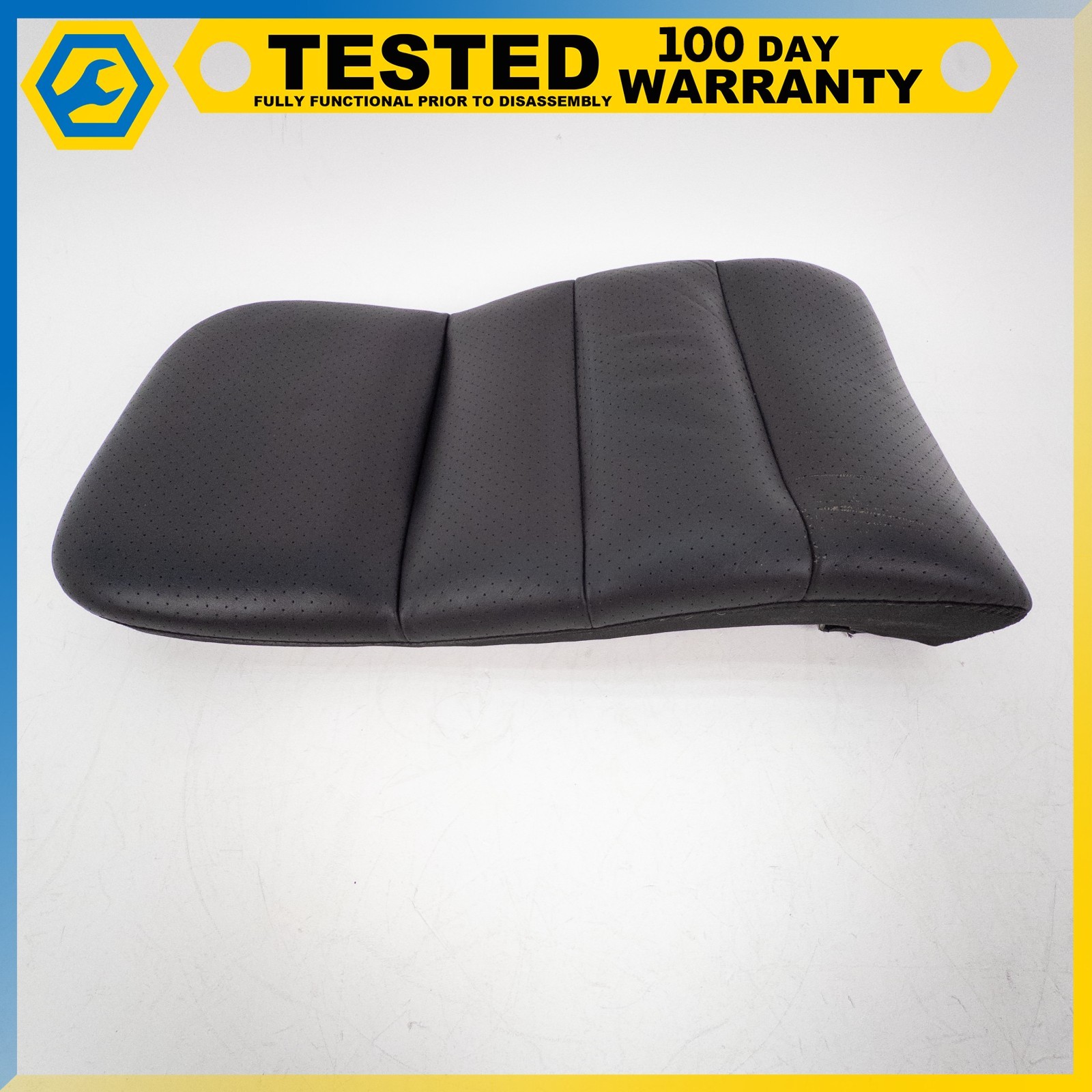 05-11 CHEVROLET CORVETTE C6 FRONT LEFT SIDE TOP UPPER SEAT CUSHION BLACK OEM