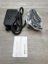 Signature Hardware SHAS202ZSS Dual Outlet Sinktop Air Switch - Stainless Steel