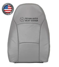 01, 02 Ford E150 E250 Econoline Van Driver Lean Back Perforated Seat Cover Gray