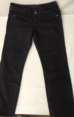 ELLE Paris  Women's  Jeans Cotton/Poly/Spandex Skinny jeans Purple Size 4