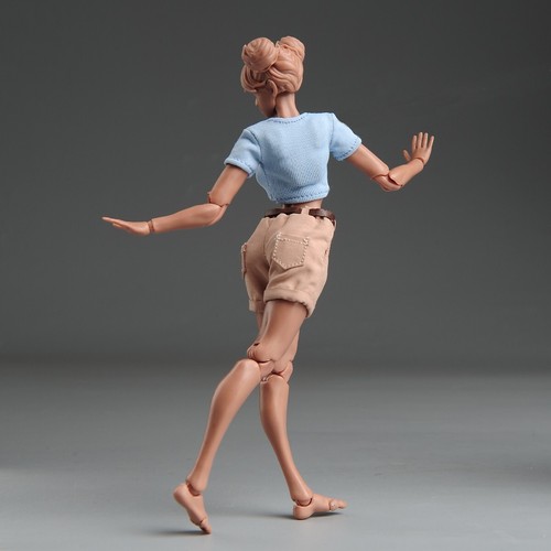 Romankey X COWL 1/12 Girl Soldier Figure Black Joint Body 6in Action Model Toys - Picture 10 of 12