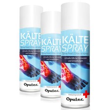 3 x 400ml Oputec K&auml;ltespray Sport Eisspray K&uuml;hlspray Erste-Hilfe (15,79 EUR/l)