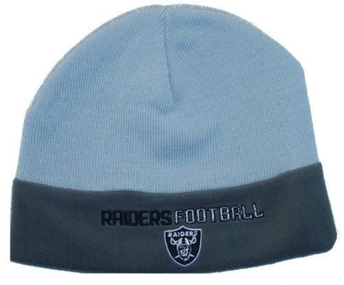 Oakland Raiders Youth Cuffless Knit 