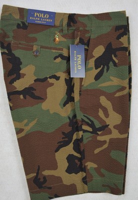 polo camouflage shorts