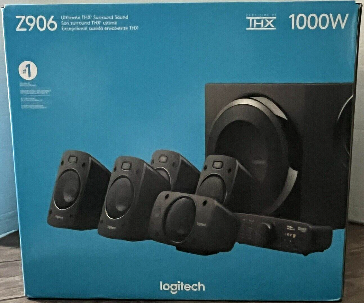Logitech Z906 5.1 Surround Sound THX Certified Home Theater