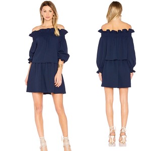dvf off the shoulder dress