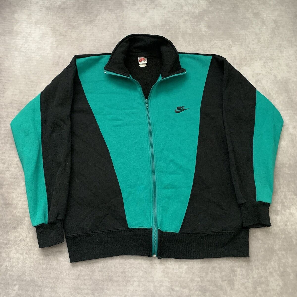 Vintage 90s Nike Track Jacket Size L Grey Tag USA Color Vintage 90s Nike Track Jacket Size L Grey Tag USA Color