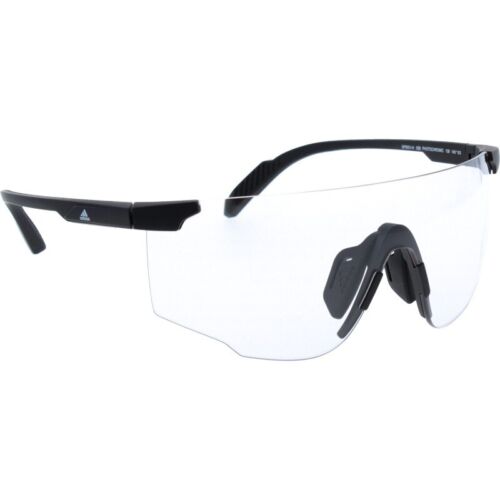 Adidas SP0031-H 02B Black Rimless Wrap Around Sunglasses Plastic Frame 138-140 - Picture 1 of 3