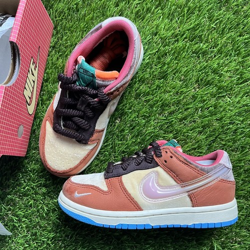 Nike Dunk Low Social Status Chocolate Milk 11C Preschool Ps Boys Girls Kids | eBay