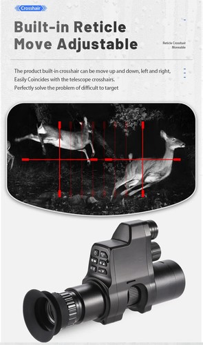 NV4A HD Infrared Night Vision Monocular-4X Zoom Digital Scope for Night Hunting - Picture 14 of 24