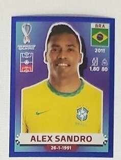 Panini FIFA World Cup QATAR 2022 - US Edition - BLUE & RED STICKERS - part 3 - Picture 65 of 194