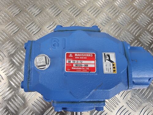 Makishinko SB19-2-12 Right Angle Bevel Gearbox 1- 2 Ratio - Picture 2 of 5