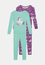 New Toddler Girl Carter's Unicorn Tops  Bottoms Pajama Set 3 4 5
