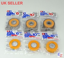 Tamiya Masking Tape 6mm 10mm 18mm w. Dispenser / refills - Choose