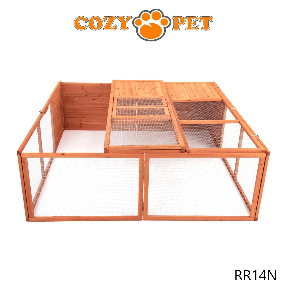 Rabbit Run Wooden by Cozy Pet Hutch Guinea Pig Tortoise Chicken XL Model RR14N - Image 4 of 4
