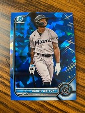 2022 Bowman Draft Sapphire KAHLIL WATSON #BDC-35 Base Refractor Prospect