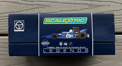 SCALEXTRIC 1/32 Legends Tyrrell 002 Francis Cevert Slot Car 1/3000