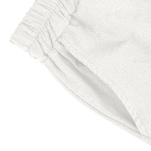Pantalones cortos para mujer color liso bolsillo abotonado capris cintura elástica sueltos - Imagen 13 de 66