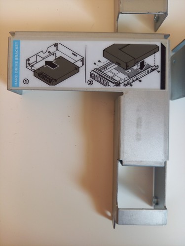 4x Dell EMC PowerEdge 3.5 inch To 2.5" Caddy Tray Adapter 09W8C4 HDD SAS/SATA - Afbeelding 7 van 7