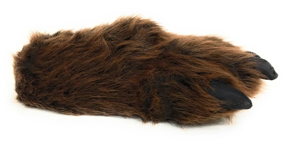 Zapatillas con garra de animales peludos Wild Ones para niños pequeños, niños y adultos Foto 3 de 4