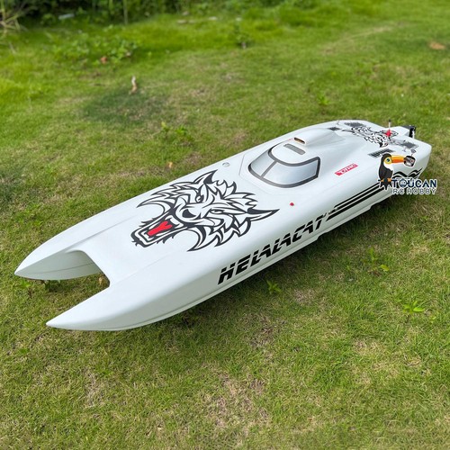 G30E 30CC Racing Fiber Glass Gasoline ARTR RC Boat Water Cooling Rudder System - Picture 5 of 13