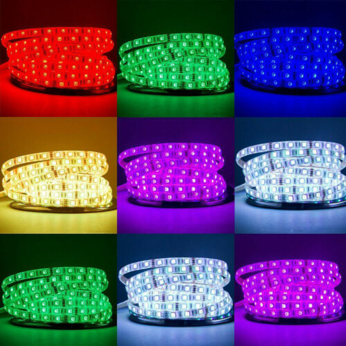 5050 LED Flexible 5M Tape Strip Light For Boat / Truck / Car/ Suv / ATV/UTV 12V - Picture 1 of 31