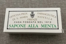 Authentic Santa Maria Novella Mint Soap Box -