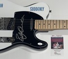 BILLY OCEAN SIGNED CUSTOM SUDDENLY ELECTRIC GUITAR JSA COA — photo 2