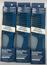 3PK The Knot Dr. For Conair Pro Brite 2-in-1 Detangle Comb  NEW  FAST SHIP