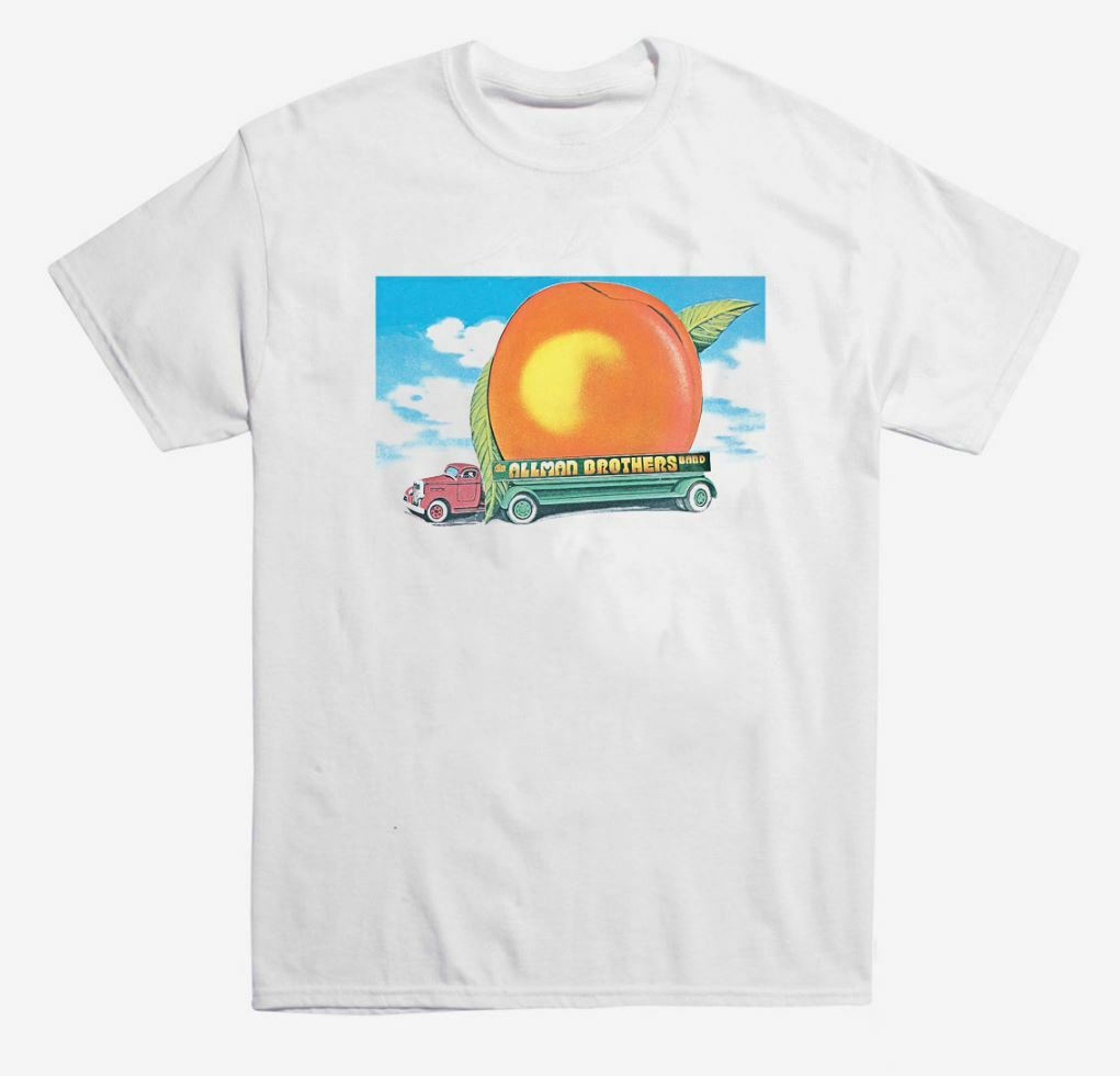 Allman Brothers Eat a Peach Eat a Peach T-shirt Print S-5XL Cotton
