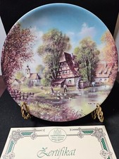 1990 VOHENSTRAUSS JOHANN SELTMANN COLLECTOR PLATE Bavaria Germany Plate 7946E