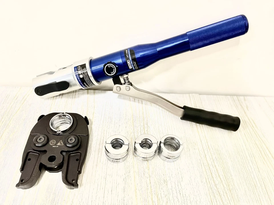 Pressatrice Multistrato e Rame idraulica in  ERGAL  matrici TH - U- V  tipo REMS - Immagine 4 di 4