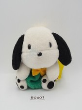 Pochacco B0601 Sanrio Football Sling Bag Zipper Plush Toy 4" Doll Japan