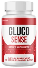 Glucosense Advanced Glycogen Pills, Gluco Sense Formula - 60 Capsules